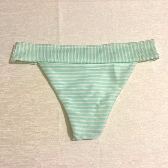 L*SPACE Women's VERONICA BOTTOM CLA Ribbed Bikini Bottom Size S - Picture 4 of 5